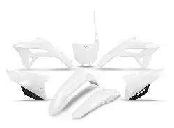 Kit plastique UFO Blanc Honda 450 CR-F