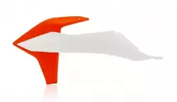 Ouies radiateur ACERBIS blanc orange