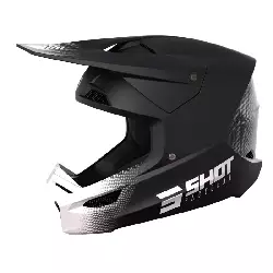 Casque Cross Shot Mips® Race Draw Noir Mat
