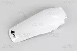 Garde-boue arriere UFO Blanc Honda 250 CR