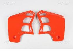 Ouies de radiateur UFO Orange Honda 250 CR