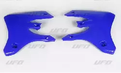 Ouies de radiateur UFO Bleu Yamaha 450 WR-F