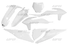 Kit plastique UFO Blanc Husqvarna 125 TC