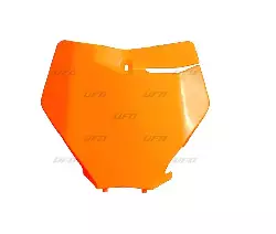 Plaque numero frontale UFO Orange 150 SX