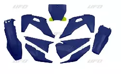 Kit plastique UFO Bleu Husqvarna 250 TC