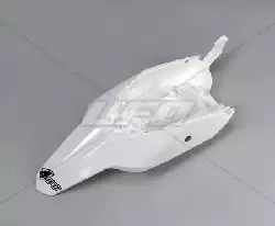 Garde-boue arriere UFO Blanc KTM 65 SX