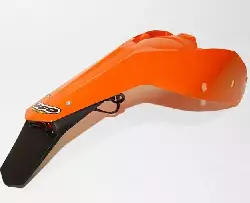 Garde-boue arriere UFO Orange KTM 250 EXC-F