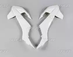 Ouies de radiateur UFO Blanc KTM 65 SX