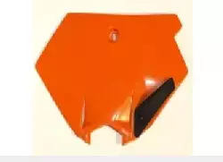 Plaque numero frontale UFO Orange KTM 85 SX