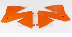 Ouies de radiateur UFO Orange KTM 200 EXC