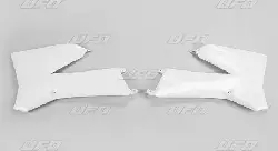 Ouies de radiateur UFO Blanc KTM 85 SX