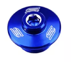 Bouchon superieur carter huile Scar Bleu