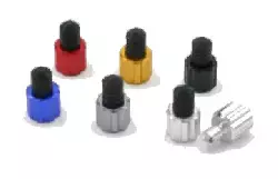 Capuchon valve couleur avec demonte obus