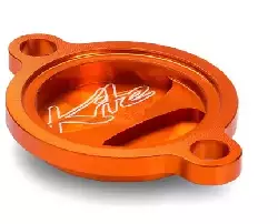Couvercle filtre huile Kite orange