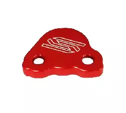 Couvercle maitre cylindre arriere Scar rouge