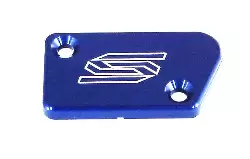 Couvercle maitre cylindre avant Scar bleu