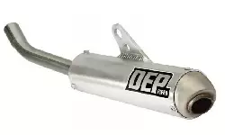 Silencieux DEP Shorty cross Suzuki 125 RM