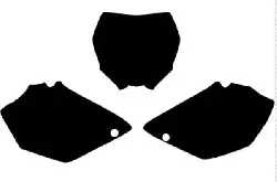 Fonds de plaque Blackbird Racing Noir