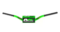 Guidon Neken diametre variable design conique Vert Noir