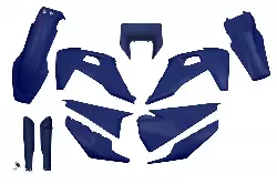 Kit plastique Complet UFO Bleu Husqvarna 450 FE