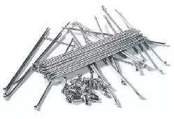 Jeu de rayons 19 pouces Acier Chrome