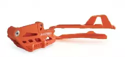 Kit patin de bras oscillant et guide chaine Acerbis orange