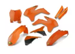 Kit plastique Cycra Powerflow KTM orange