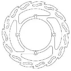 Disque frein Moto Master Flame avant Suzuki 450 RM-Z
