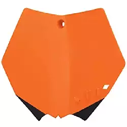 Plaque numero frontale UFO Orange