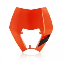 Plaque phare Acerbis enduro orange