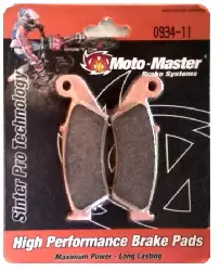 Plaquettes frein arriere Moto Master Racing