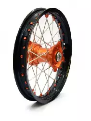 Roue arriere Kite Elite 19x2.15 noir/orange