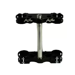 Te fourche KITE Noir offset 22 mm