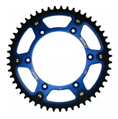 Couronne Supersprox Stealth bleu 50 dents Husqvarna 501 FE