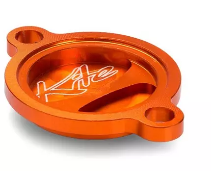 Couvercle filtre huile Kite orange