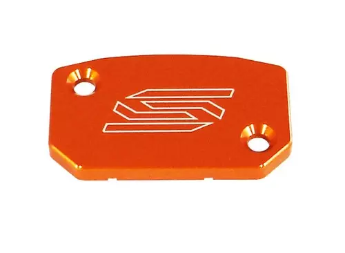 Couvercle maitre cylindre avant Scar orange KTM 450 EXC-F