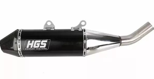 Silencieux HGS cross Noir embout carbone Husqvarna 300 TC