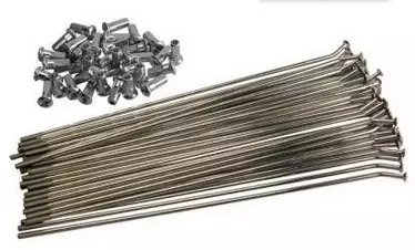 Jeu de rayons 17 pouces avant Inox