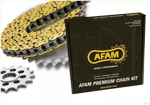 Kit chaine AFAM enduro alu Husqvarna 250 WR