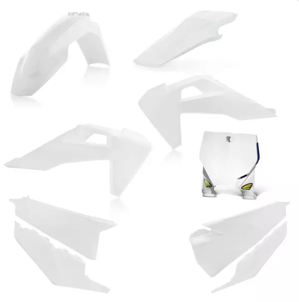 Kit plastique Cycra blanc Husqvarna 250 TC
