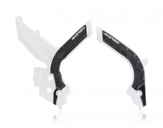 Protege cadre ACERBIS Blanc Noir KTM 500 EXC-F