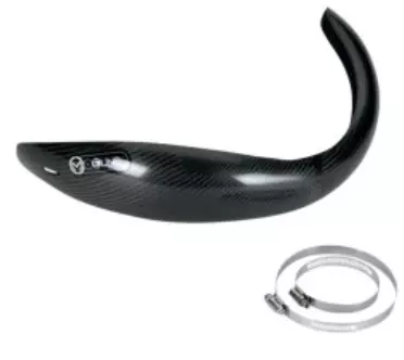 Protege pot 2T Moose Racing carbone FMF KTM 125 EXC