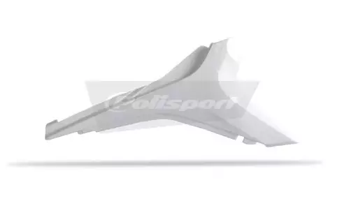 Cache boite a air Polisport Blanc Honda 250 CR-F