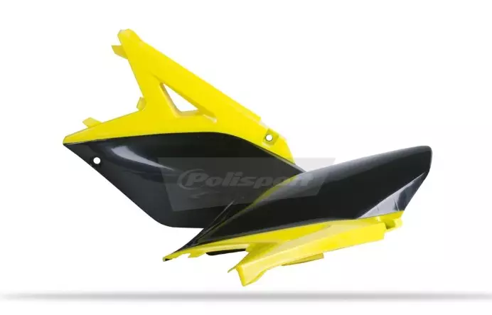 Plaques laterales Polisport Jaune Noir Suzuki Suzuki 250 RM-Z