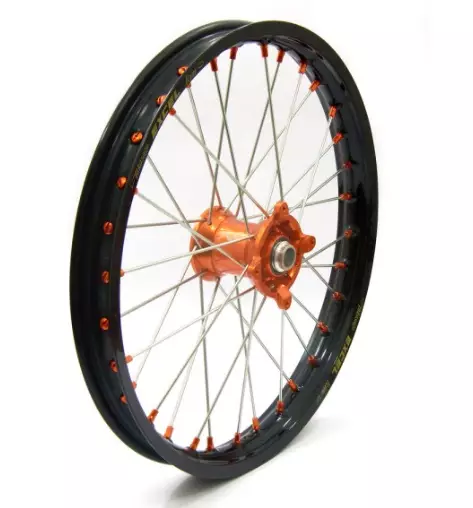 Roue avant Kite Elite 21x1.60 noir/orange