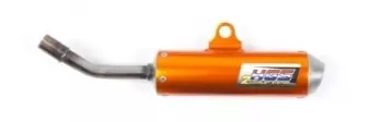 Silencieux HGS cross Orange KTM 300 EXC